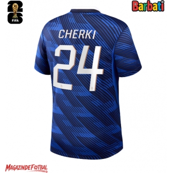 Franța Rayan Cherki #24 Tricou Fotbal Replică Mondial 2026 Barbati Acasa